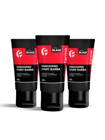 3 Minoxipro Hard Barba Black