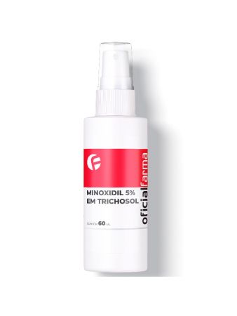 Minoxid 5% Em Trichosol Cabelos E Barba (Sem álcool) 60mL