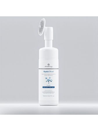 HyaluOficial Espuma de Limpeza Hidratante com &Aacute;cido Hialur&ocirc;nico 150mL 