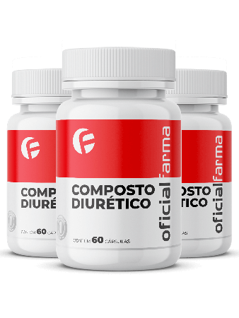 3 Composto Diurético 60 Cápsulas