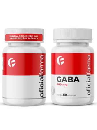 Melatonina 5mg 100 Doses + Gaba 400mg 60 Cápsulas