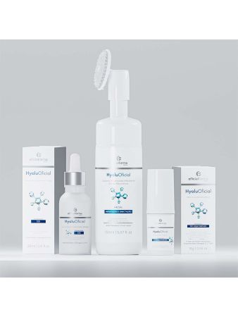 Kit Hyalu Espuma + S&eacute;rum Volumizador 12x + Stick &Aacute;cido Hialur&ocirc;nico 