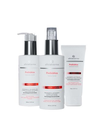 Sabonete L&iacute;quido + T&ocirc;nico + Esfoliante Facial | Prebi&oacute;tica