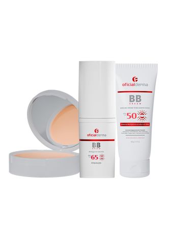 Base Tonalizante com Proteção Solar | BB Cream + BB Powder + BB Stick