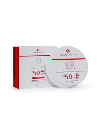 BB Powder FPS 50 Base Pó Compacto Tonalizante Protetor Solar