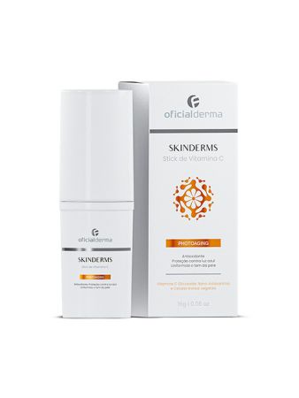 Skinderms Stick De Vitamina C Anti-idade Facial 16g